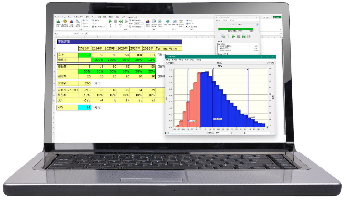 Crystal Ball - モンテカルロ・シミュレーションによる意思決定支援ソフトウェア